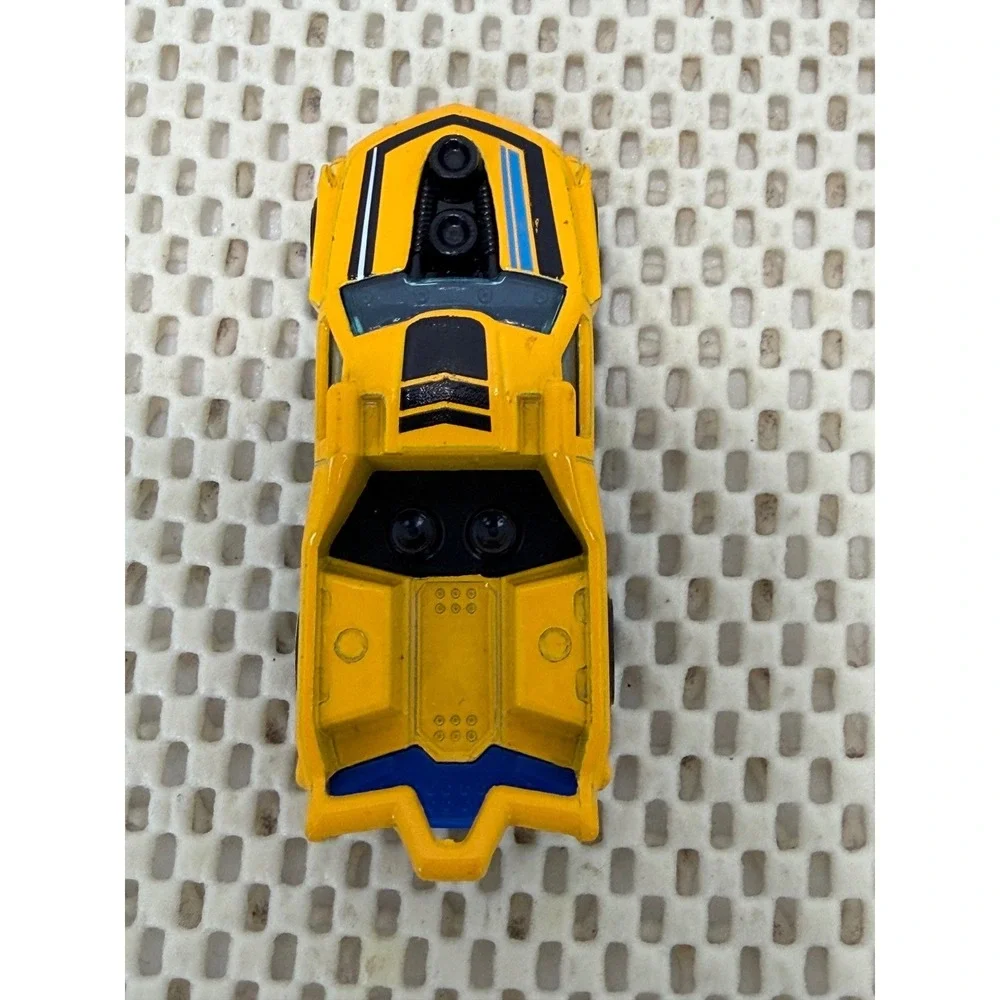 Hot Wheels Fig Rig Yellow‎ Blue Diecast Toy Car Truck X1654 2012 Mattel EUC